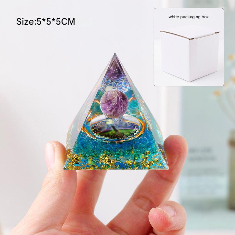 Amethyst Energy Pyramid – Harness Tai Chi, Bagua, and Feng Shui for Serenity and Spiritual Growth