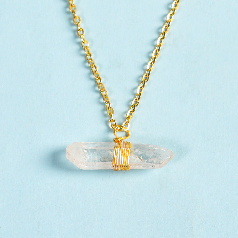 Clear Quartz Necklace - Amplify Your Energy in Style