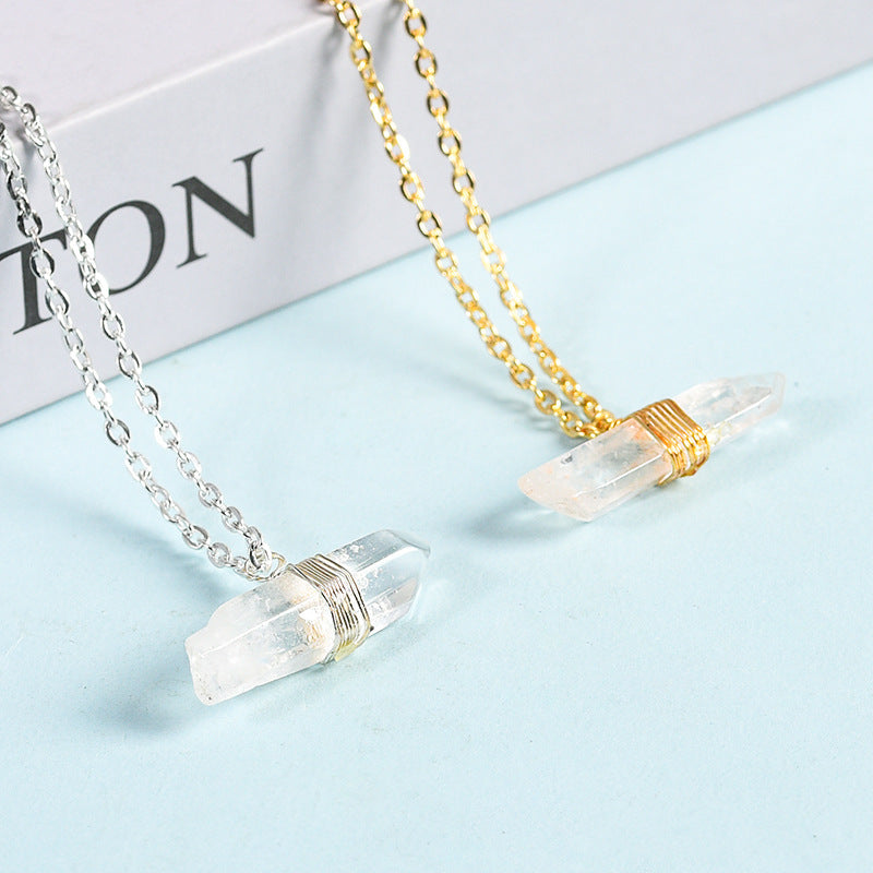 Clear Quartz Necklace - Amplify Your Energy in Style