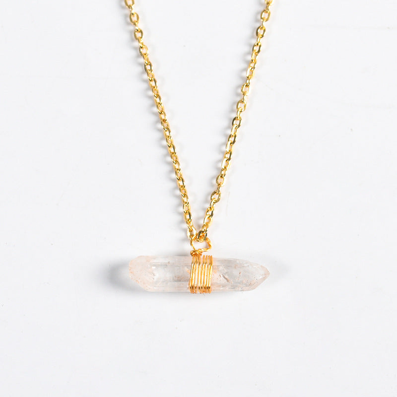 Clear Quartz Necklace - Amplify Your Energy in Style
