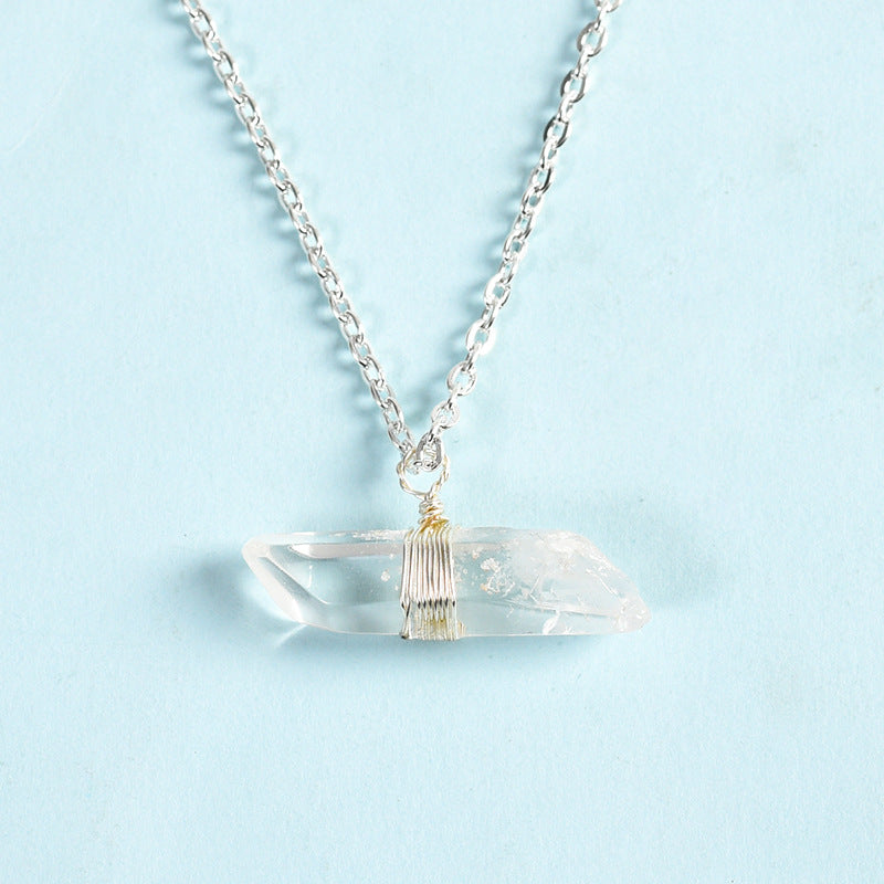 Clear Quartz Necklace - Amplify Your Energy in Style