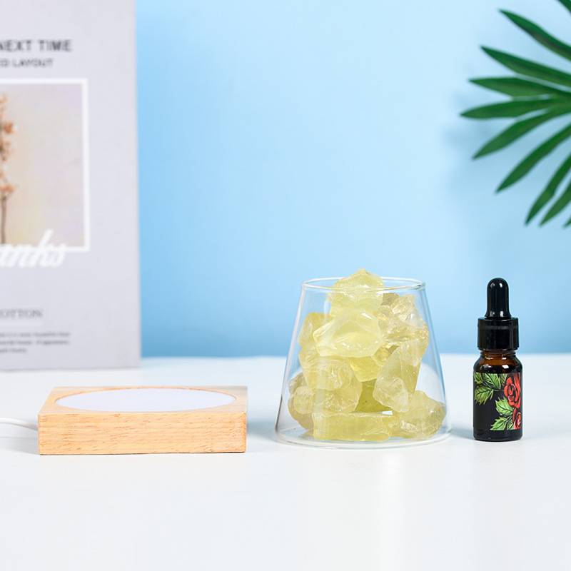 Citrine Crystals Aromatherapy Lamp – Radiate Positive Energy and Light