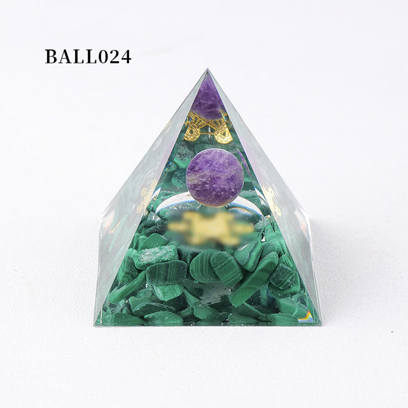 Amethyst Energy Pyramid – Harness Tai Chi, Bagua, and Feng Shui for Serenity and Spiritual Growth