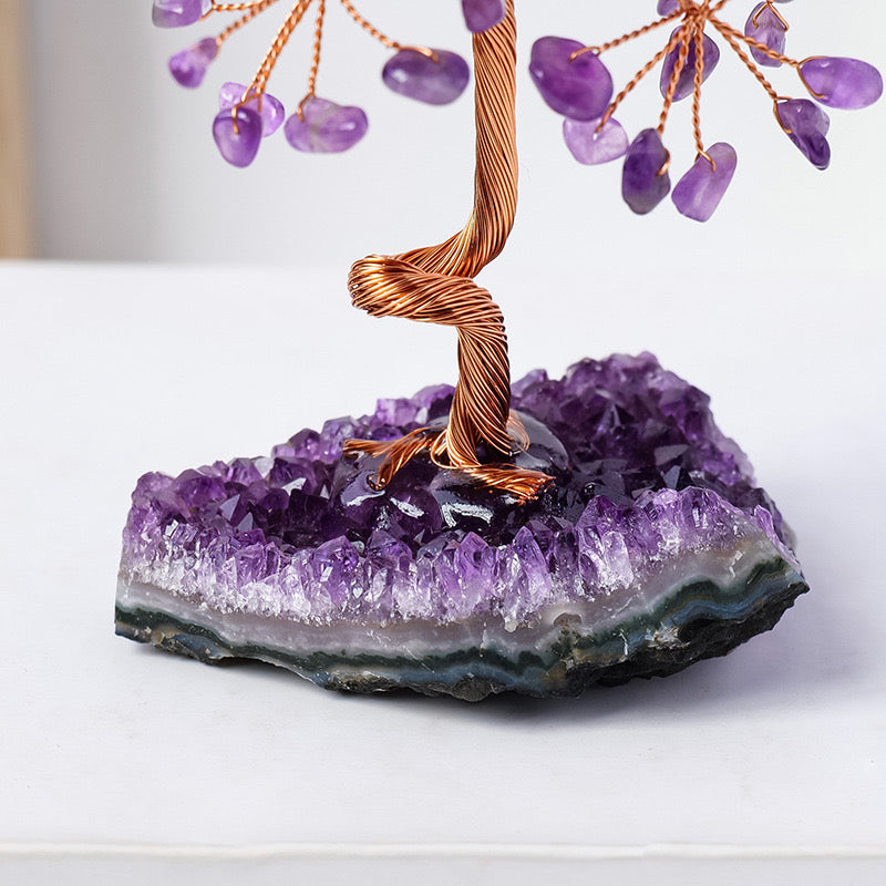 Amethyst Tree of Life – Radiate Serenity and Chakra Balance