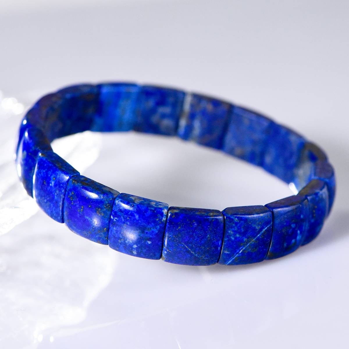 Lapis Lazuli Square Bracelet – December Birthstone Elegance and Energy