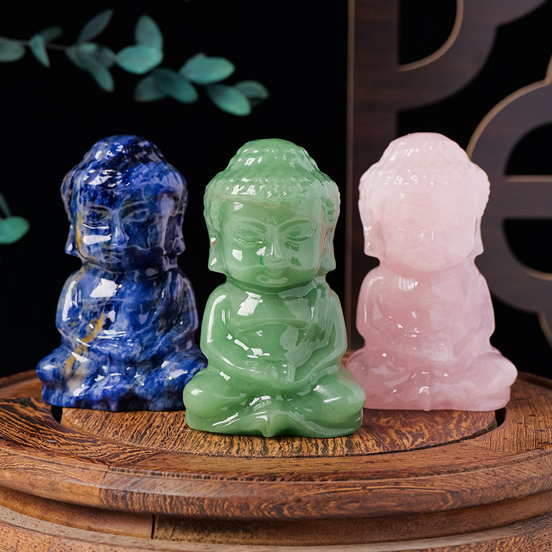 Rose Quartz Buddha Statue – A Symbol of Love Healing and Serenity