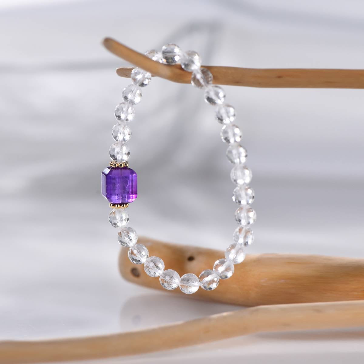 amethyst quartz bracelet
