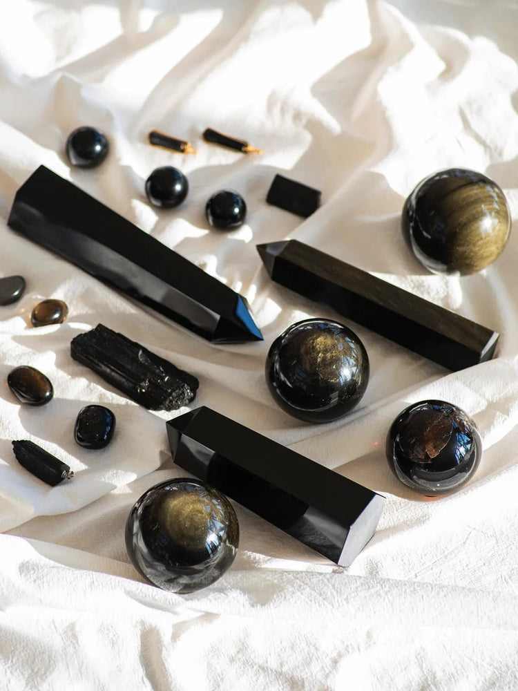 Shop the Black Tourmaline Crystal Collection – Unleash Its Power!