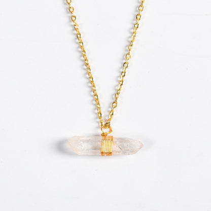 Clear Quartz Necklace - Amplify Your Energy in Style