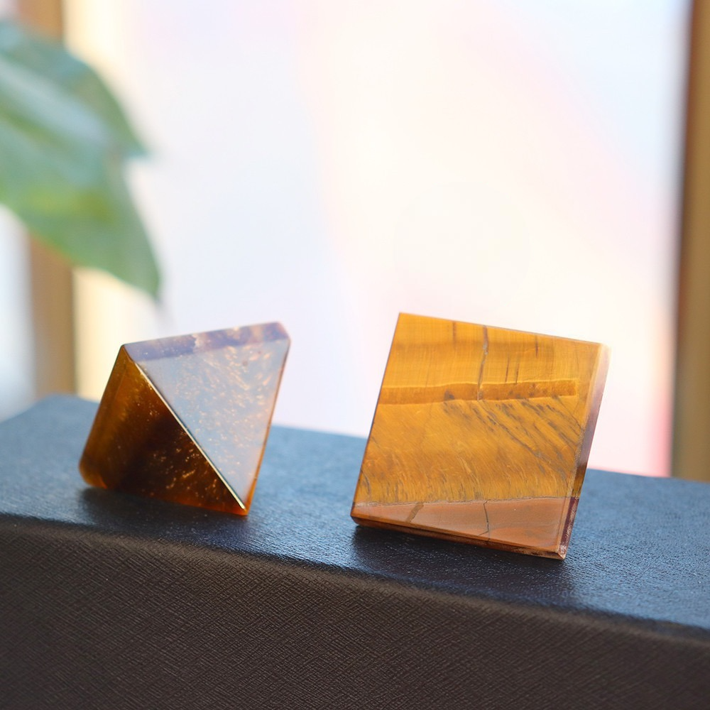 Healing Tiger Eye Pyramid