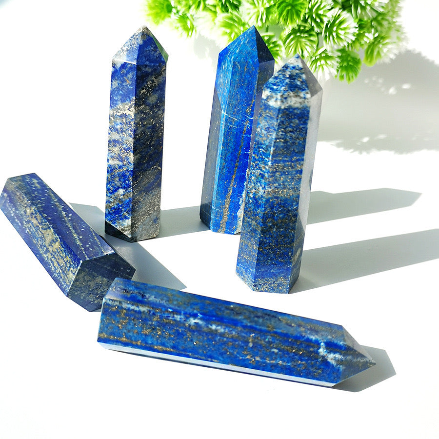 Lapis Lazuli Point: Powerful Healing Stone for Clarity & Insight