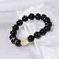 Feng Shui Obsidian Bracelet – Protective Gold Obsidian Energy for Balance