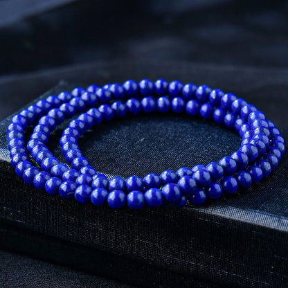 Lapis Bracelet :Elegant Multi-Loop