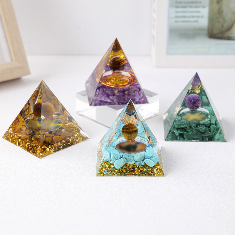 Amethyst Energy Pyramid – Harness Tai Chi, Bagua, and Feng Shui for Serenity and Spiritual Growth