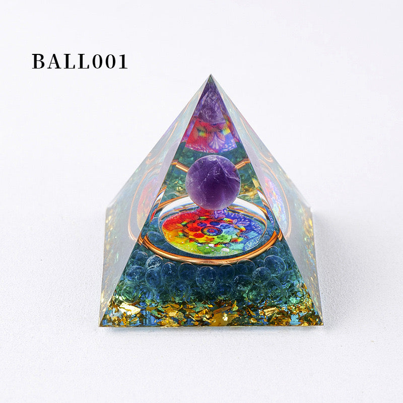 Amethyst Energy Pyramid – Harness Tai Chi, Bagua, and Feng Shui for Serenity and Spiritual Growth