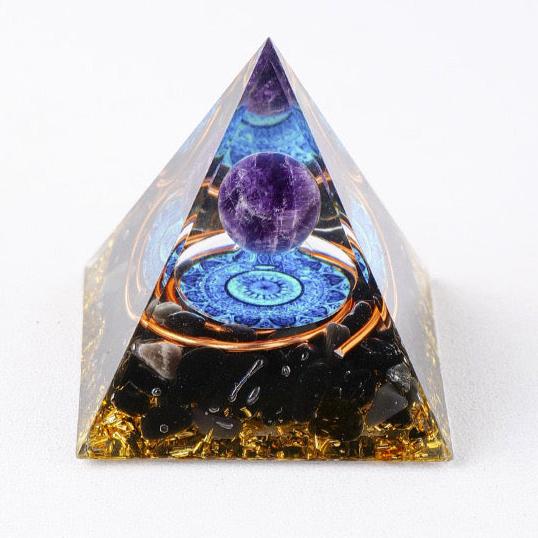 Amethyst Energy Pyramid – Harness Tai Chi, Bagua, and Feng Shui for Serenity and Spiritual Growth