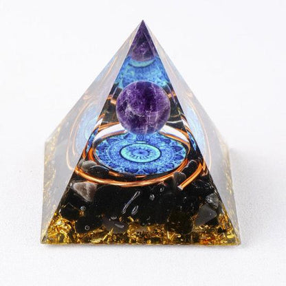 Amethyst Energy Pyramid – Harness Tai Chi, Bagua, and Feng Shui for Serenity and Spiritual Growth