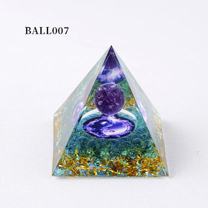 Amethyst Energy Pyramid – Harness Tai Chi, Bagua, and Feng Shui for Serenity and Spiritual Growth