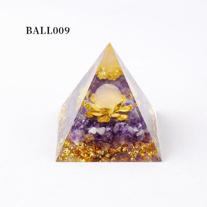 Amethyst Energy Pyramid – Harness Tai Chi, Bagua, and Feng Shui for Serenity and Spiritual Growth