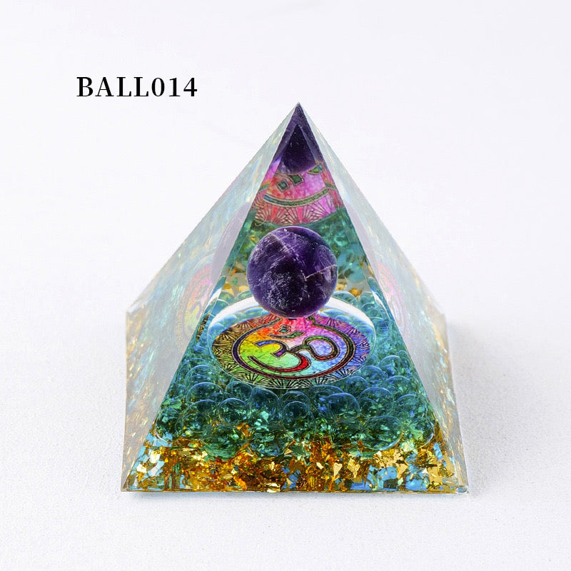Amethyst Energy Pyramid – Harness Tai Chi, Bagua, and Feng Shui for Serenity and Spiritual Growth