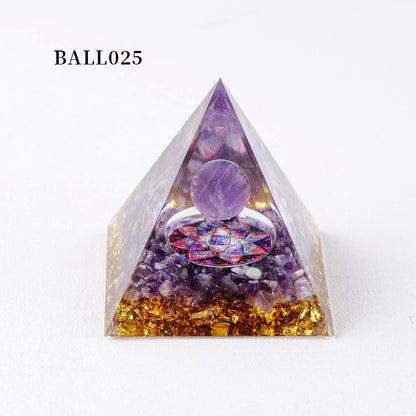 Amethyst Energy Pyramid – Harness Tai Chi, Bagua, and Feng Shui for Serenity and Spiritual Growth