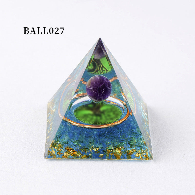 Amethyst Energy Pyramid – Harness Tai Chi, Bagua, and Feng Shui for Serenity and Spiritual Growth