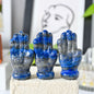 Lapis Lazuli Palm Crystal Figurines – Feng Shui Ornaments for Balance and Harmony