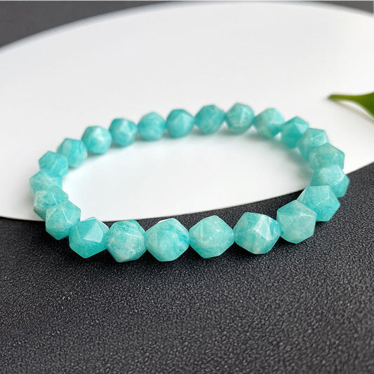 Amazonite Bead Bracelet: Embrace Peace and Balance