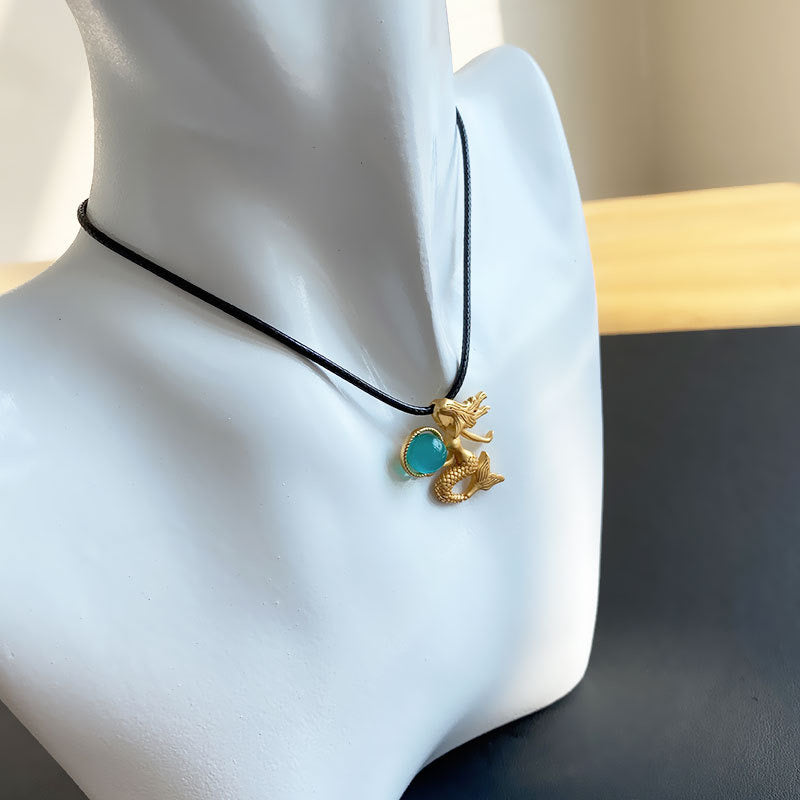 Amazonite Pendant Necklace