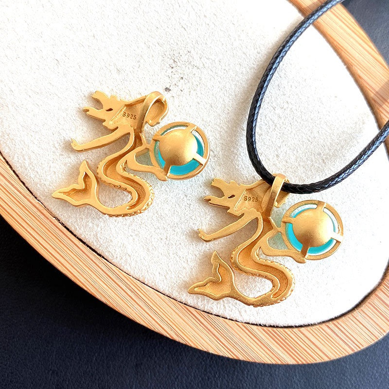 Amazonite Pendant Necklace