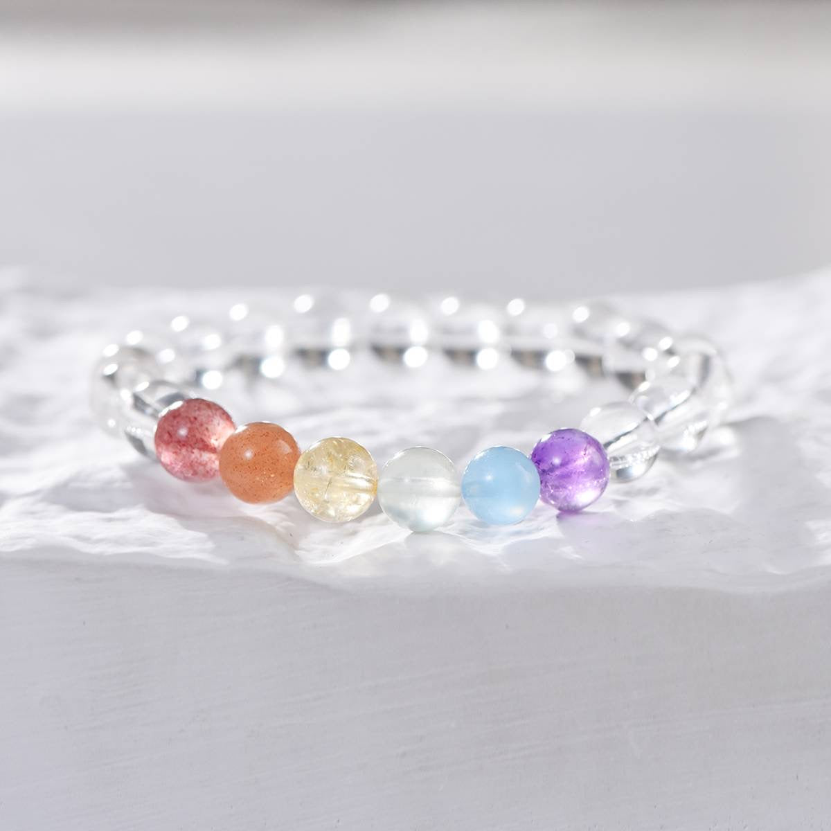 colorful crystal bracelet