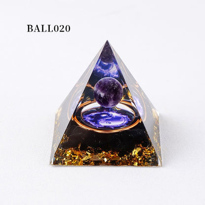 Amethyst Energy Pyramid – Harness Tai Chi, Bagua, and Feng Shui for Serenity and Spiritual Growth