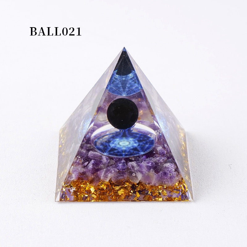 Amethyst Energy Pyramid – Harness Tai Chi, Bagua, and Feng Shui for Serenity and Spiritual Growth