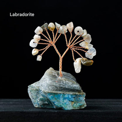 Labradorite Crystal Tree of Life